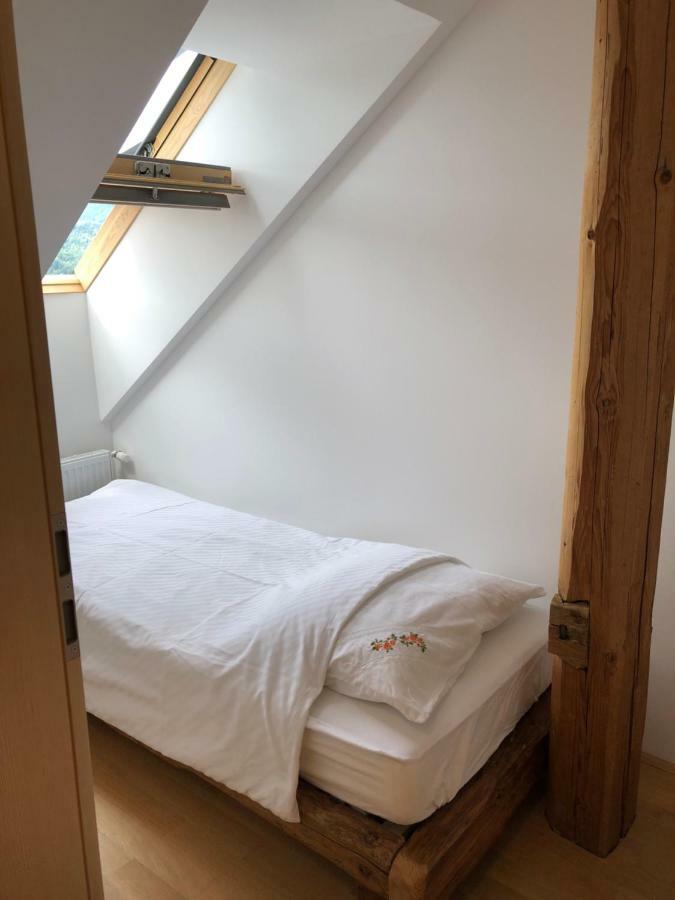 Apartma Linhartov Trg Radovljica Buitenkant foto