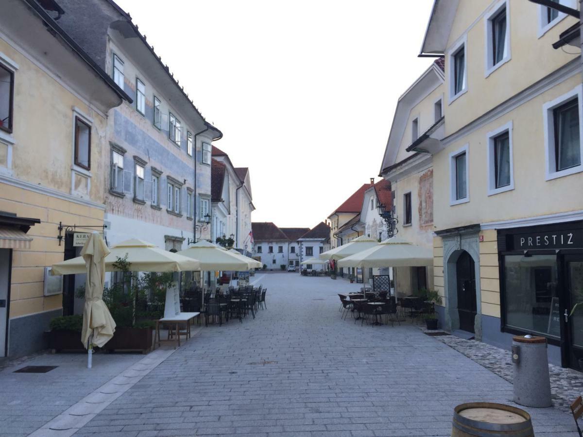 Apartma Linhartov Trg Radovljica Buitenkant foto